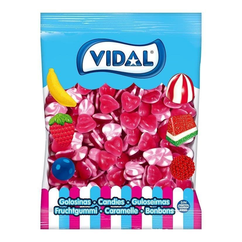 Vidal Red & White Jelly Hearts ( Spain ) - Image 2