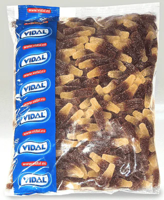 Vidal Sour Small Cola Bottles (Spain) - Image 2