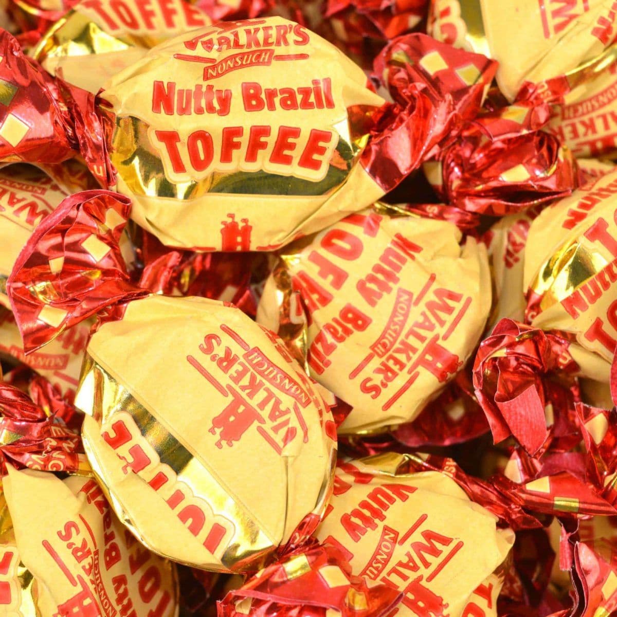 Walkers Nonsuch Nutty Brazil Toffees 100g ( UK )