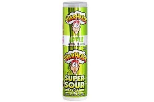 Warheads Super Sour Candy Spray Apple  (US)  BB Dated November 2025