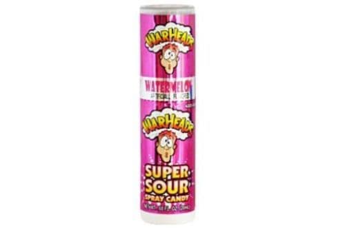 Warheads Super Sour Candy Spray Watermelon (US) BB Dated November 2025