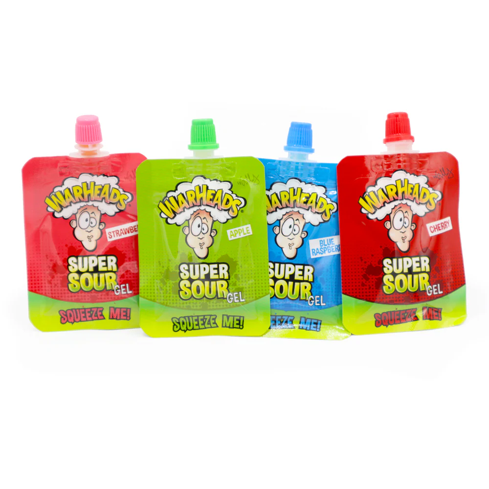 Warheads Super Sour Squeeze Me Gel 20g ( UK )