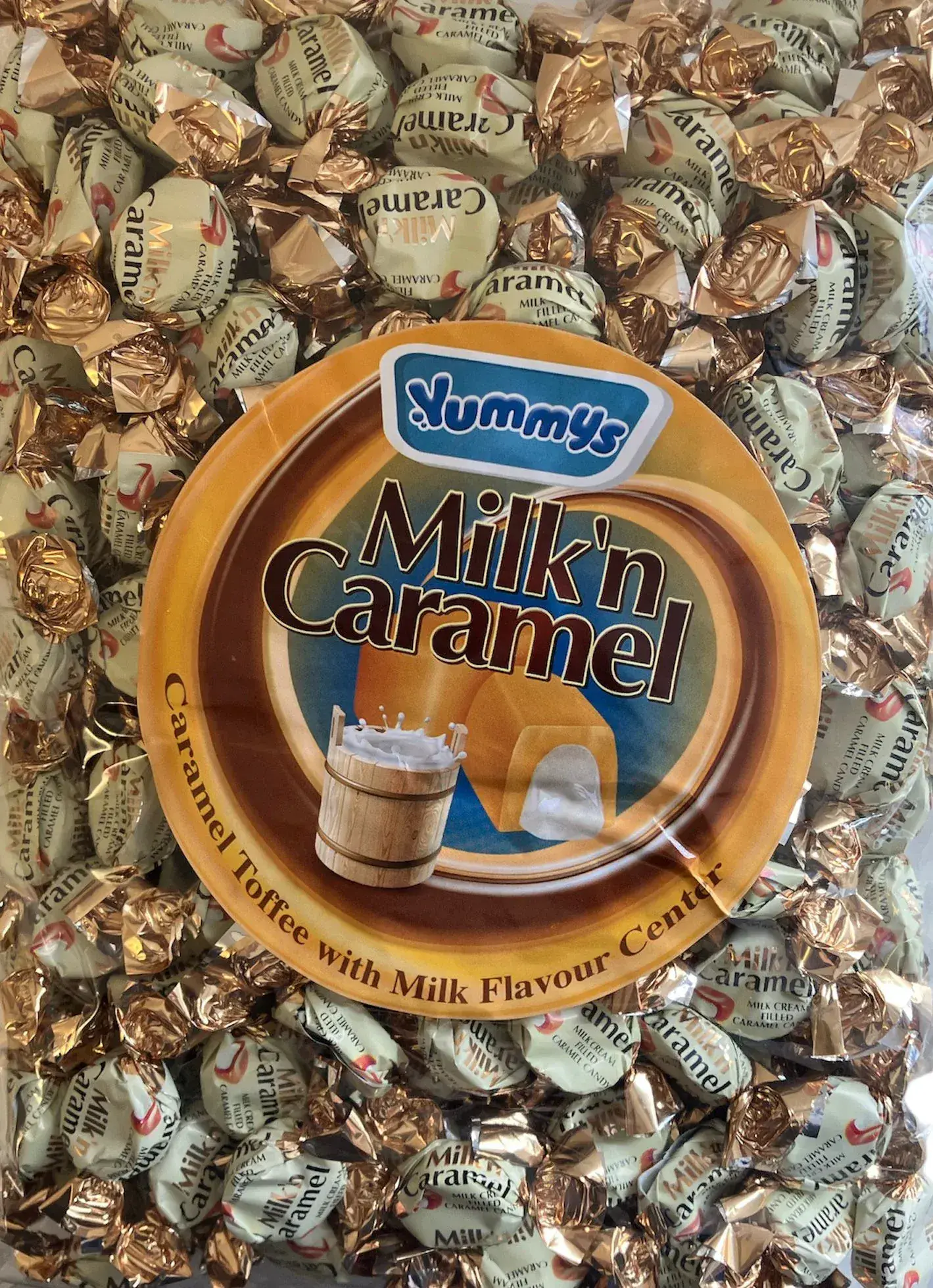 Yummys Wrapped Milk & Caramel Toffees ( UK ) - Image 2